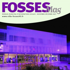 Détail de la couverture du Fosses Mag de novembre-décembre 2021